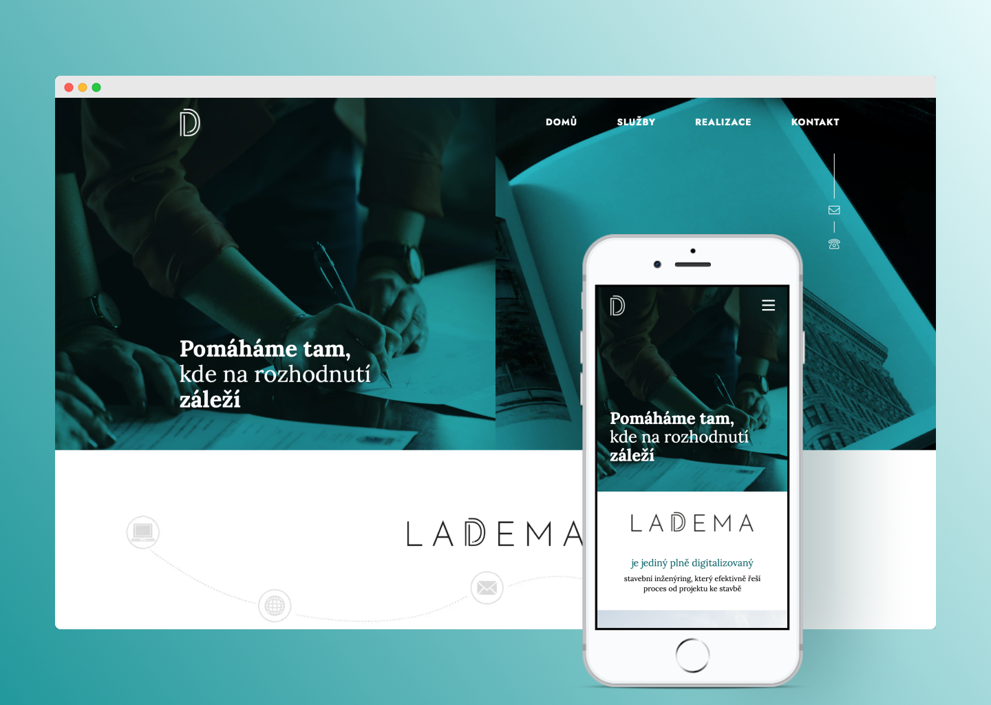 website preview on mobile